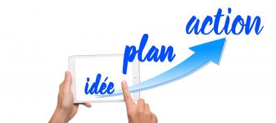 En entreprise idee plan action